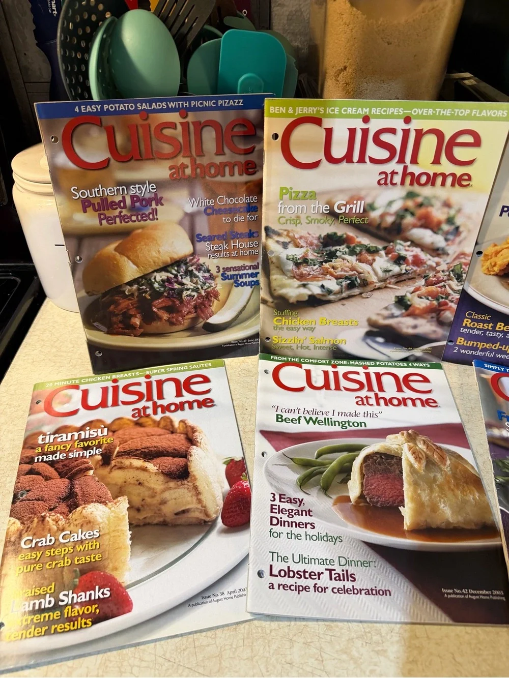 Cuisine at Home Magazine Set - 14 Total Dates 2002-2004